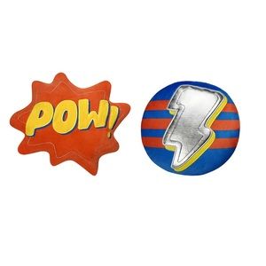 Superhero comic book throw pillows